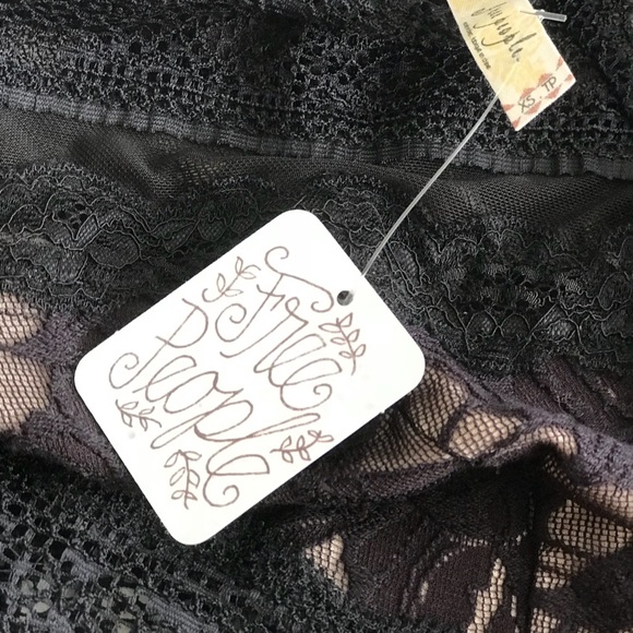 Free People Black Lace Dress - Picture 7 of 8